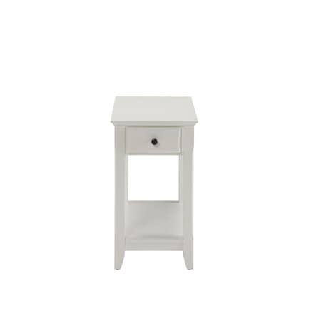Made-To-Order 23 x 13 x 22 in. Side Table - White MA2473884